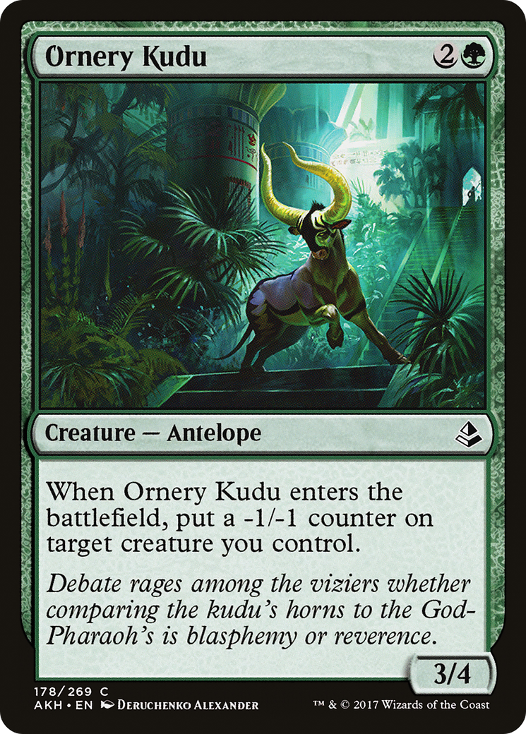 Ornery Kudu (AKH) #178 [EN/N]