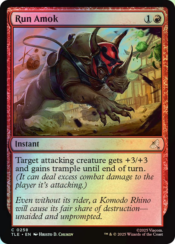 Run Amok (TLE) #258 [EN/F] s/o