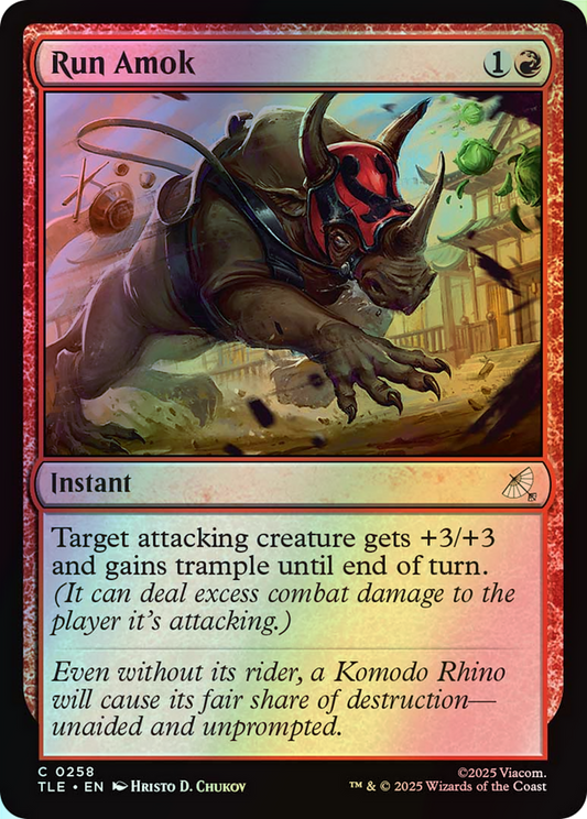 Run Amok (TLE) #258 [EN/F] s/o