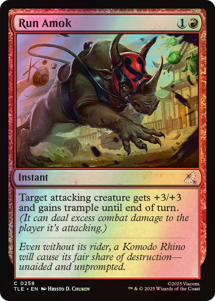 Run Amok (TLE) #258 [EN/F] s/o