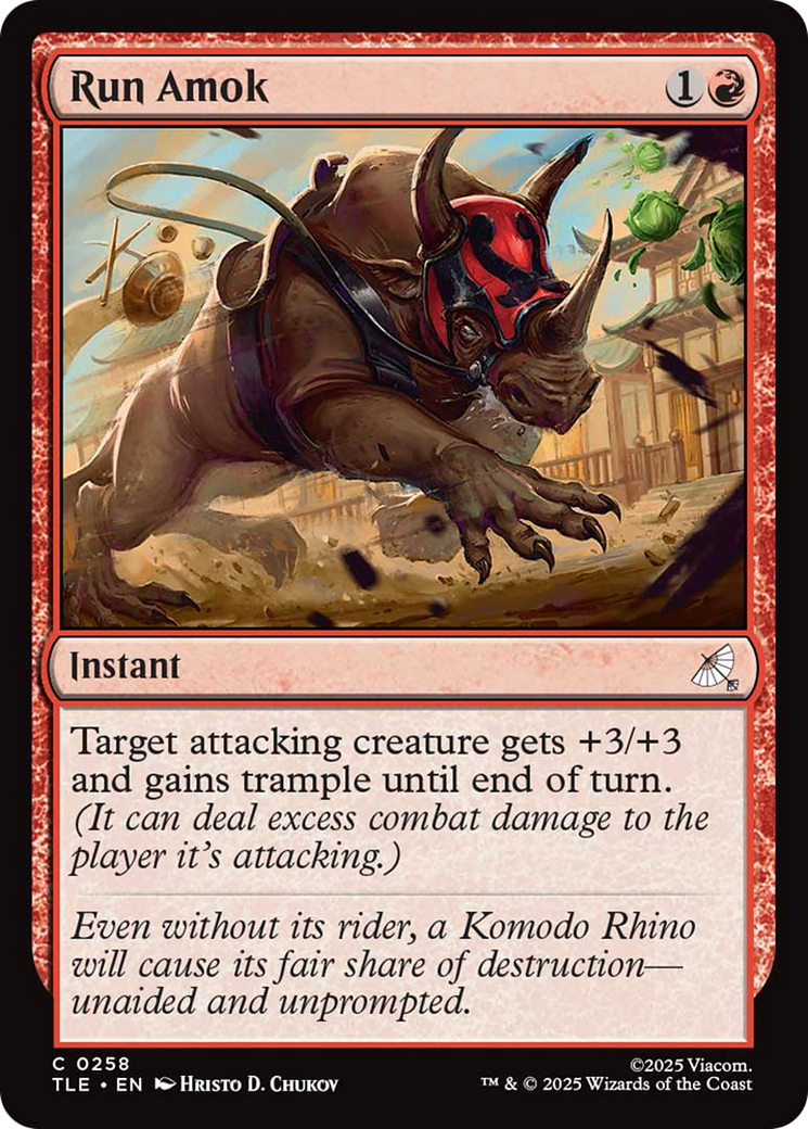 Run Amok (TLE) #258 [EN/N] s/o