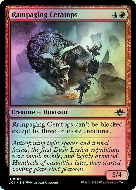 Rampaging Ceratops (LCI) #162 [EN/F]