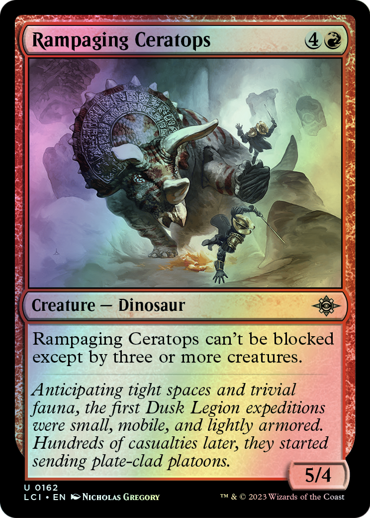 Rampaging Ceratops (LCI) #162 [EN/F]
