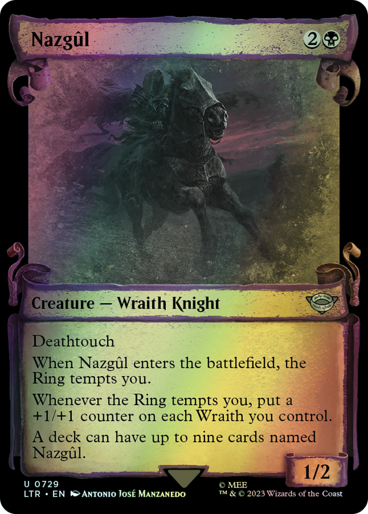 Nazgûl - Silver Foil (LTR) #729 [EN/F] s/o