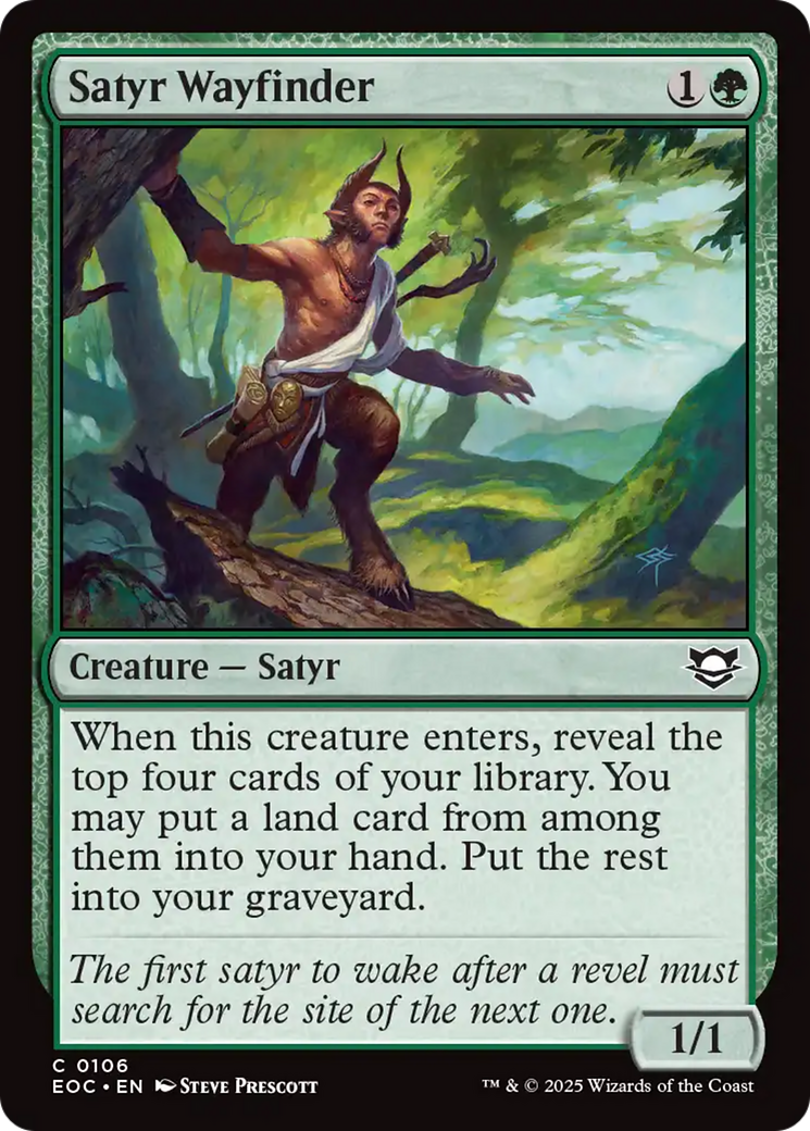Satyr Wayfinder (EOC) #106 [EN/N]