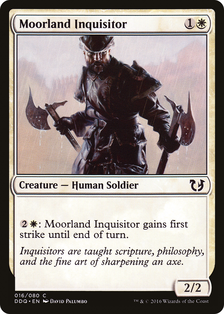 Moorland Inquisitor (DDQ) #16 [EN/N]