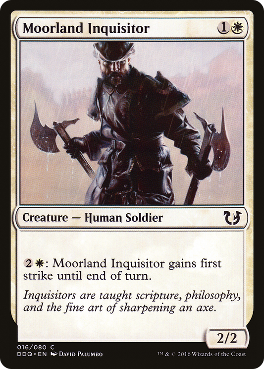 Moorland Inquisitor (DDQ) #16 [EN/N]
