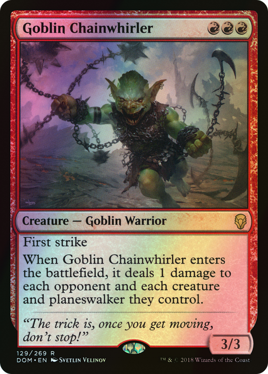 Goblin Chainwhirler (DOM) #129 [EN/F]