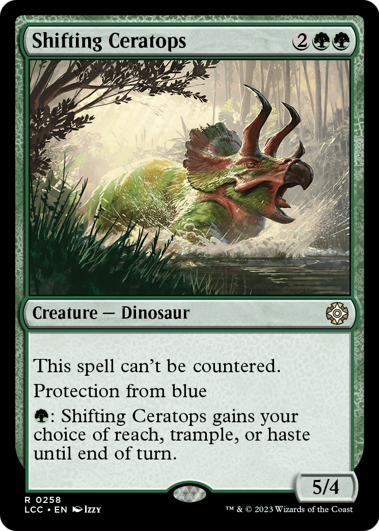 Shifting Ceratops (LCC) #258 [EN/N]
