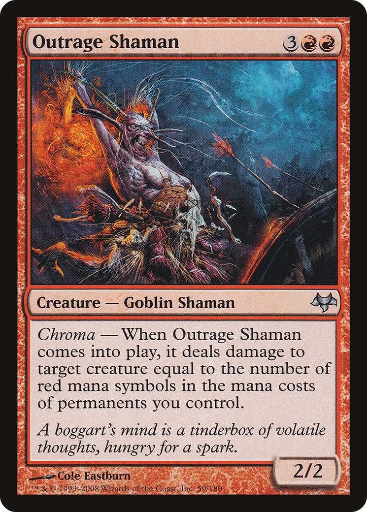 Outrage Shaman (EVE) #59 [EN/N]