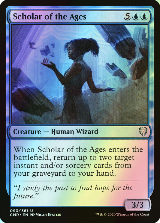 Scholar of the Ages (CMR) #93 [EN/F] s/o