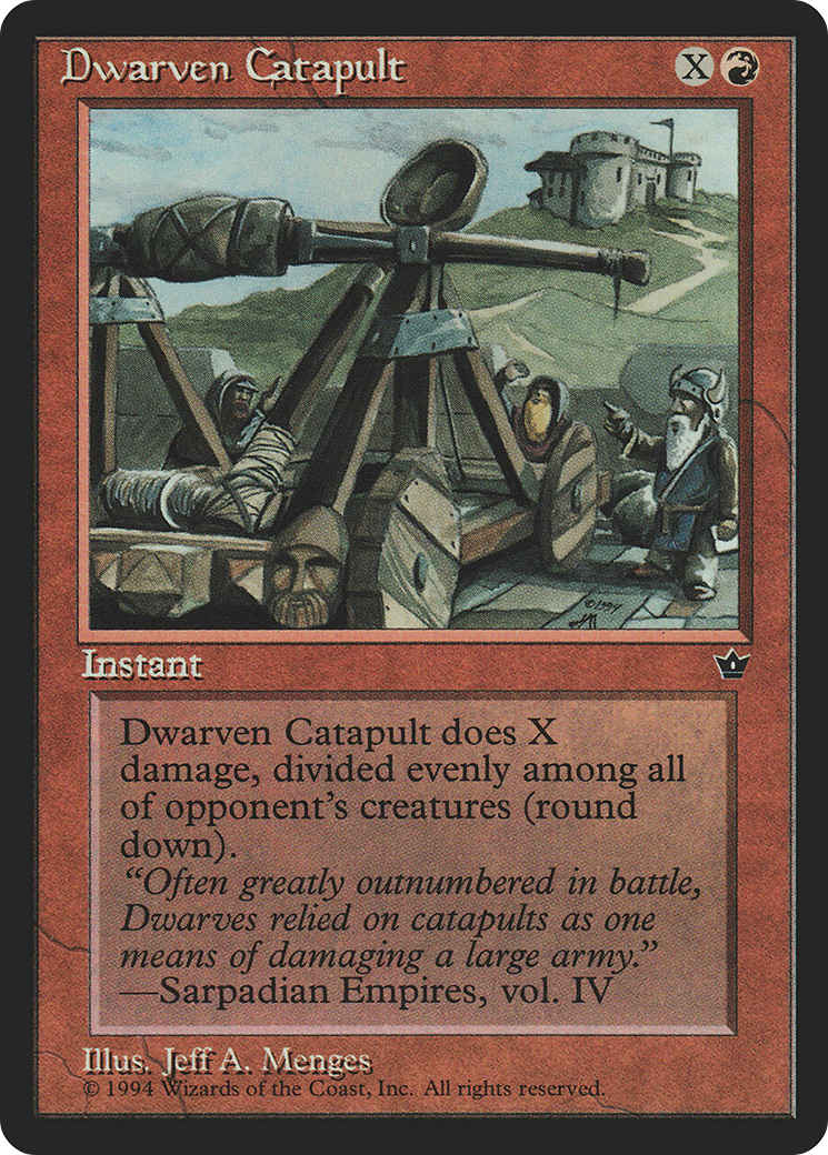 Dwarven Catapult (FEM) #51 [EN/N]