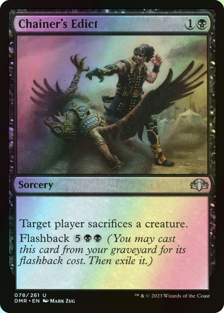 Chainer's Edict (DMR) #78 [EN/F] s/o