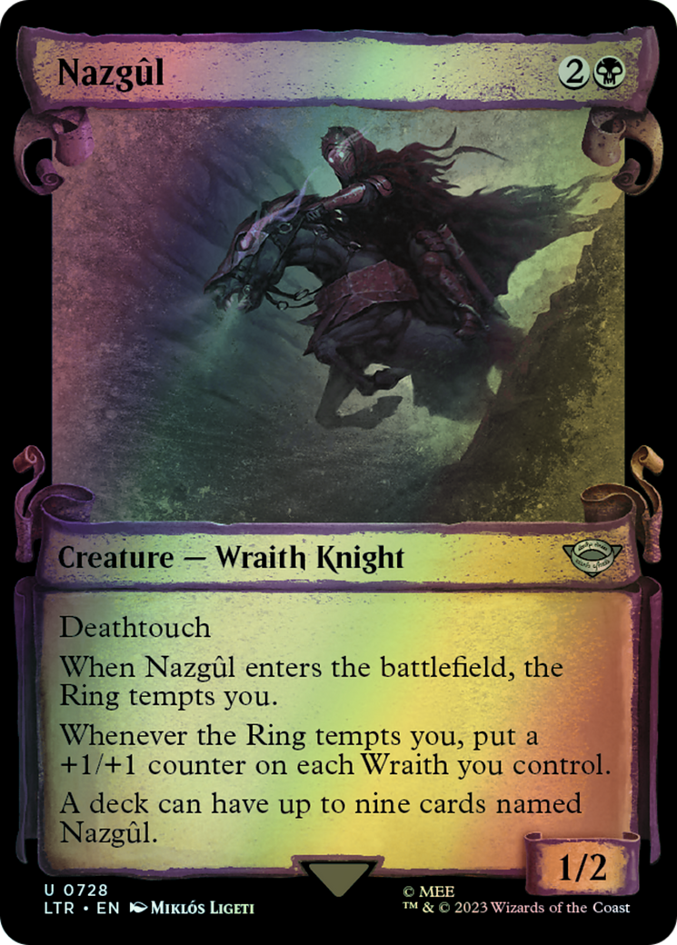 Nazgûl - Silver Foil (LTR) #728 [EN/F] s/o