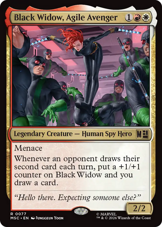 Black Widow, Agile Avenger (MSC) #77 [EN/N]