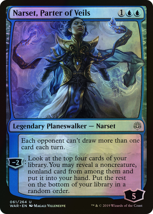 Narset, Parter of Veils (WAR) #61 [EN/F] s/o