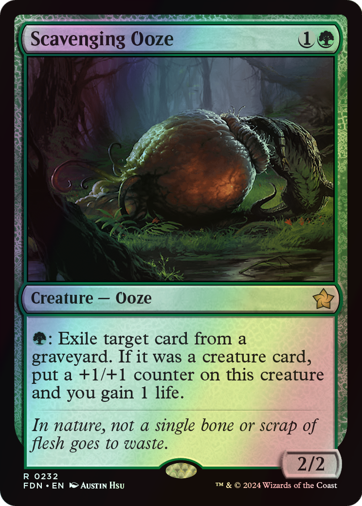 Scavenging Ooze (FDN) #232 [EN/F]