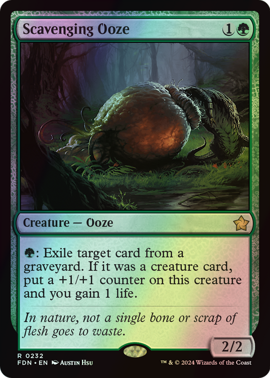 Scavenging Ooze (FDN) #232 [EN/F]
