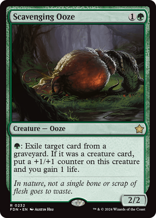Scavenging Ooze (FDN) #232 [EN/N]