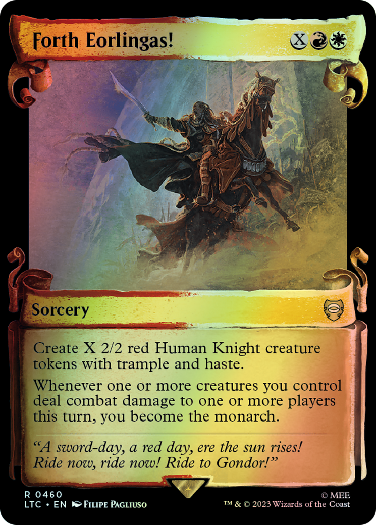 Forth Eorlingas! - Silver Foil (LTC) #460 [EN/F] s/o