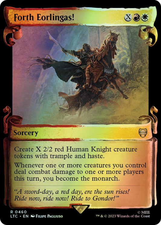 Forth Eorlingas! - Silver Foil (LTC) #460 [EN/F] s/o