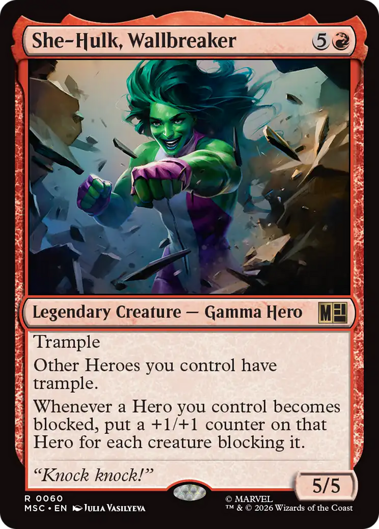 She-Hulk, Wallbreaker (MSC) #60 [EN/N]