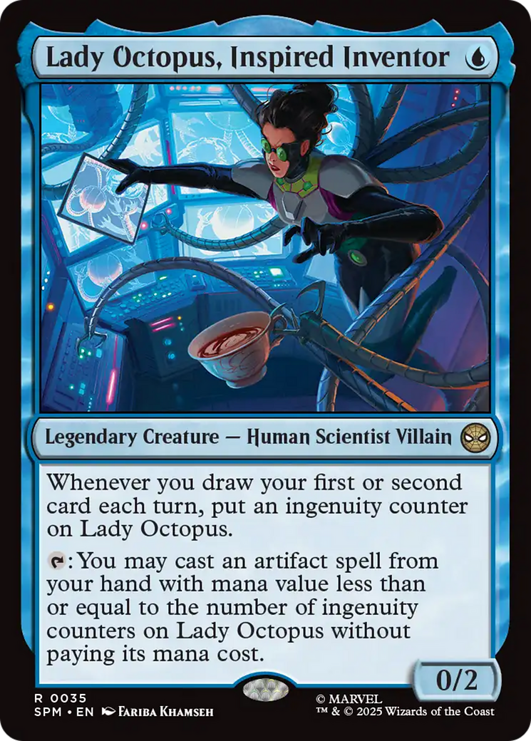 Lady Octopus, Inspired Inventor (SPM) #35 [EN/N] s/o