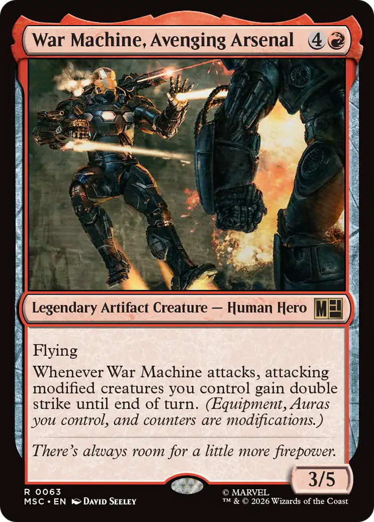 War Machine, Avenging Arsenal (MSC) #63 [EN/N]