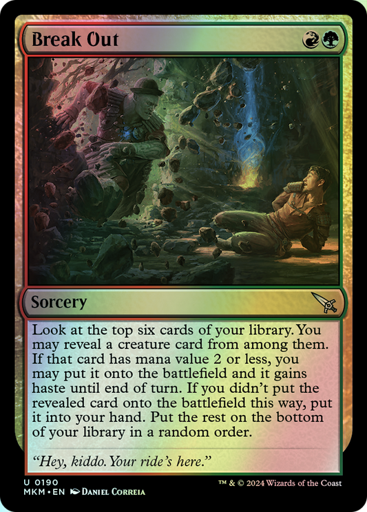 Break Out (MKM) #190 [EN/F] s/o
