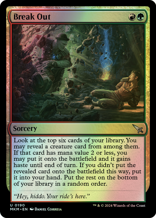 Break Out (MKM) #190 [EN/F] s/o