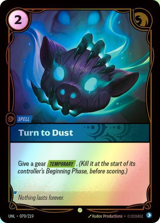 Turn to Dust (UNL) #070 [EN/F] s/o