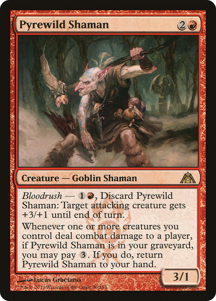 Pyrewild Shaman (DGM) #36 [EN/N]