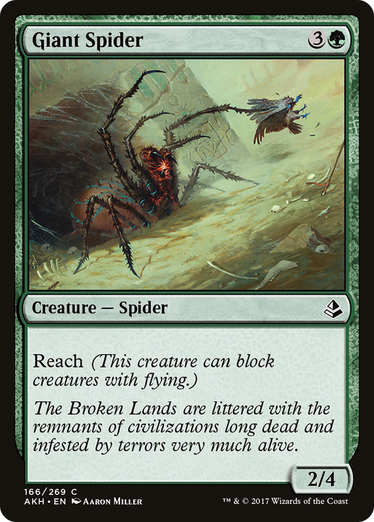 Giant Spider (AKH) #166 [EN/N]