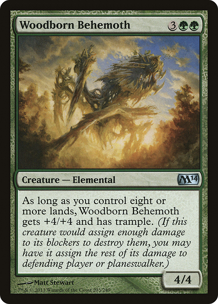 Woodborn Behemoth (M14) #203 [EN/N]