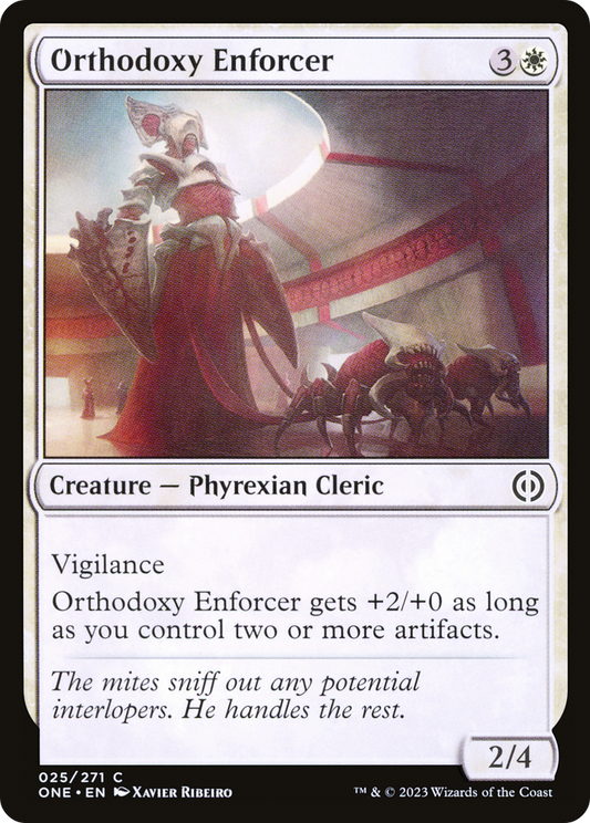 Orthodoxy Enforcer (ONE) #25 [EN/N]