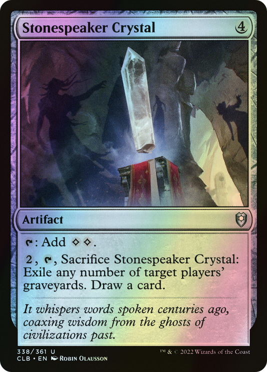 Stonespeaker Crystal (CLB) #338 [EN/F]