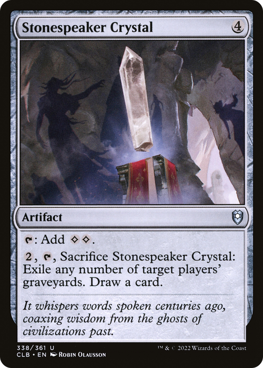 Stonespeaker Crystal (CLB) #338 [EN/N] s/o