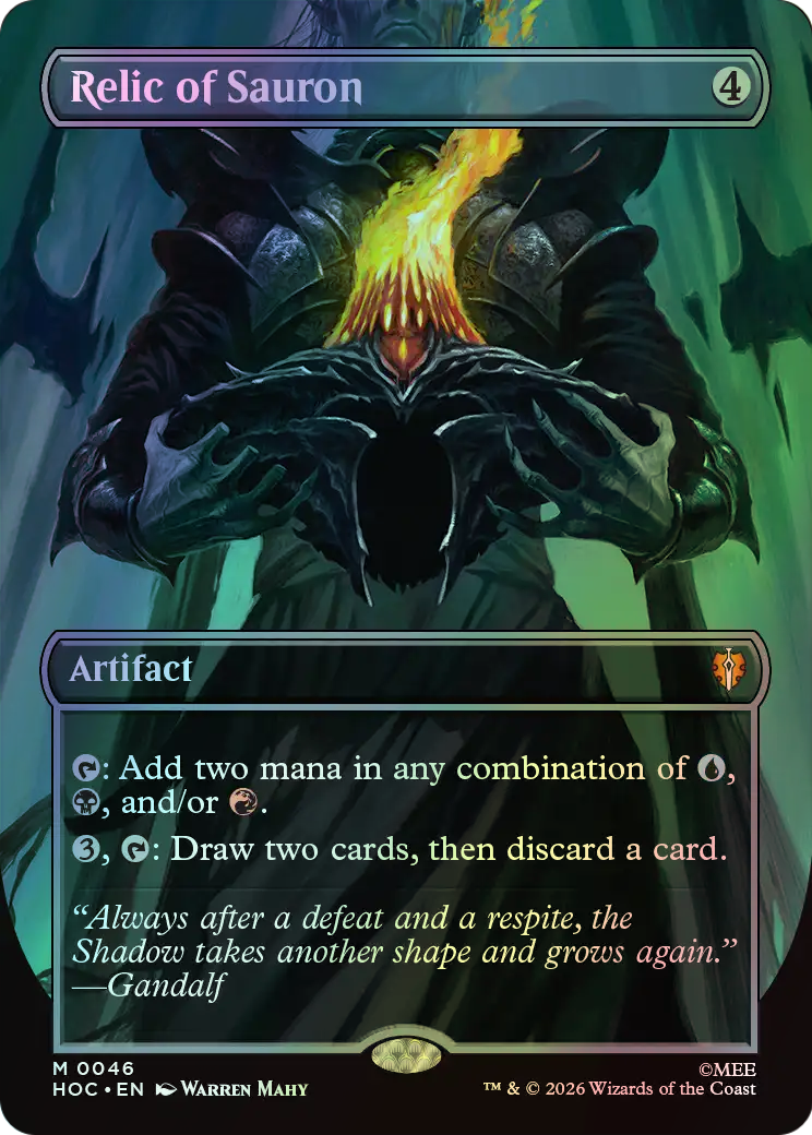 Relic of Sauron (HOC) #46 [EN/F]