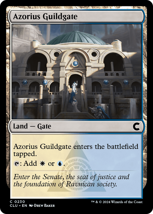 Azorius Guildgate (CLU) #230 [EN/N]