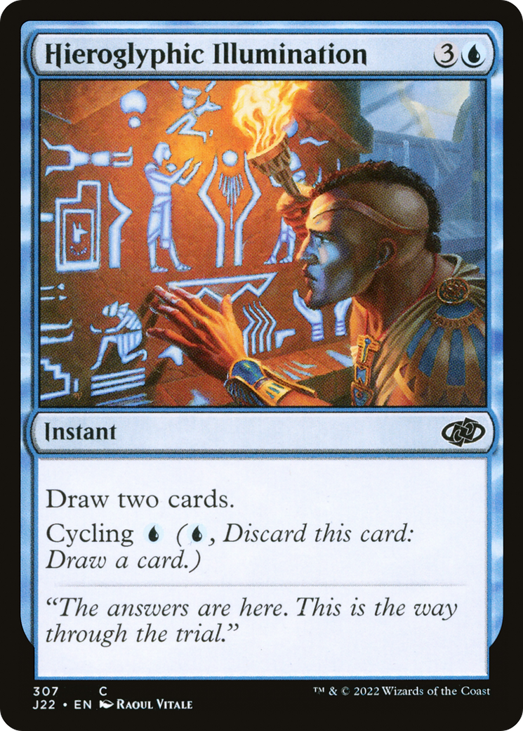 Hieroglyphic Illumination (J22) #307 [EN/N] s/o