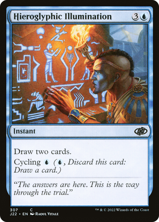 Hieroglyphic Illumination (J22) #307 [EN/N] s/o