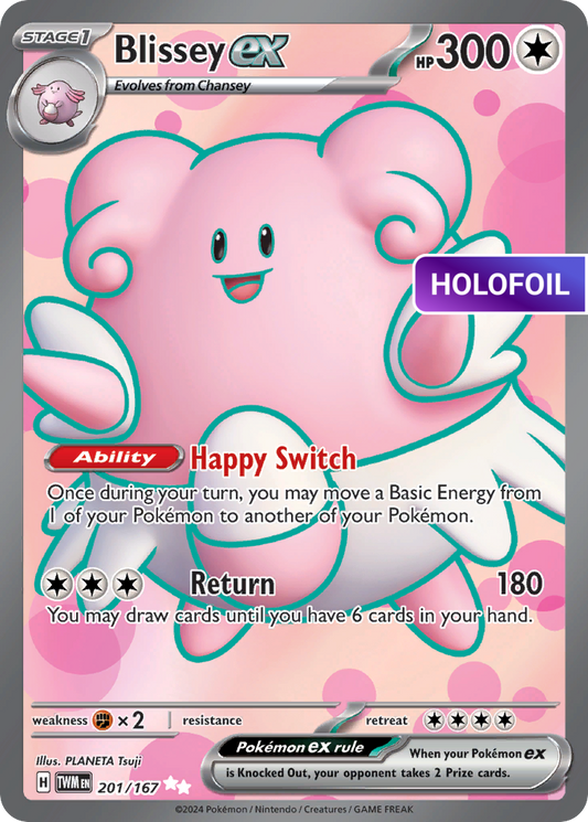 Blissey ex (TWM) #201 [EN/H]