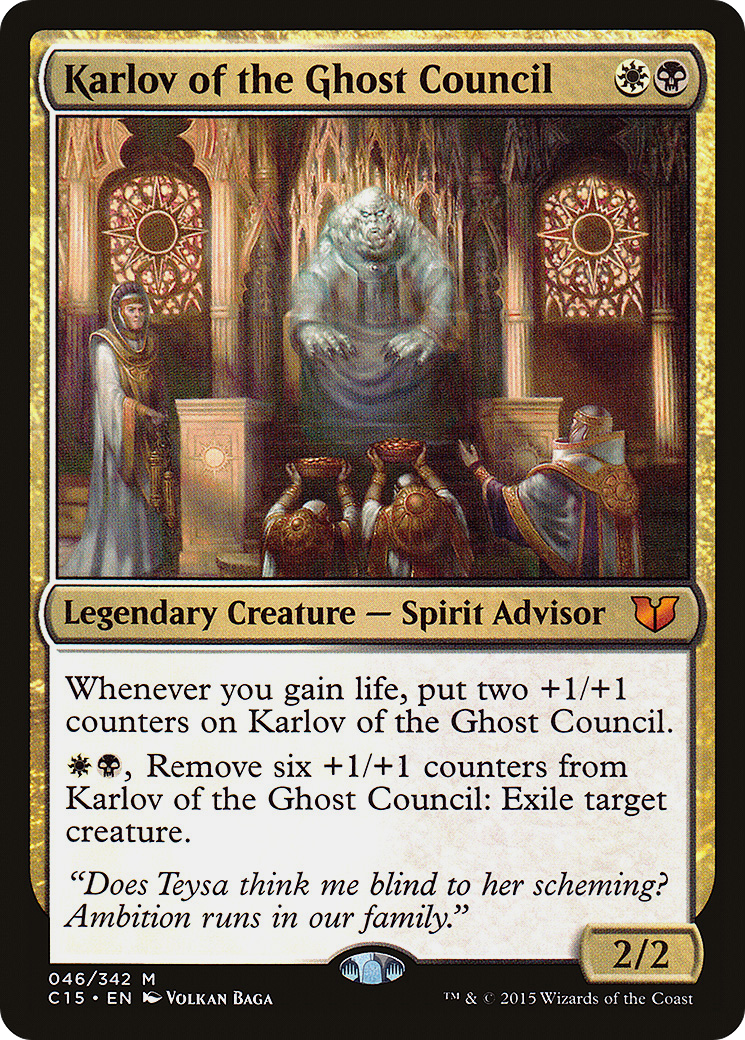 Karlov of the Ghost Council (C15) #46 [EN/N]