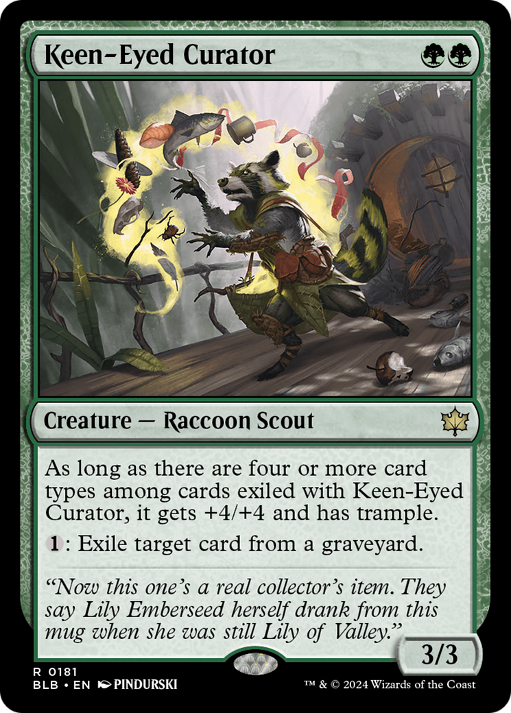 Keen-Eyed Curator (BLB) #181 [EN/N] s/o