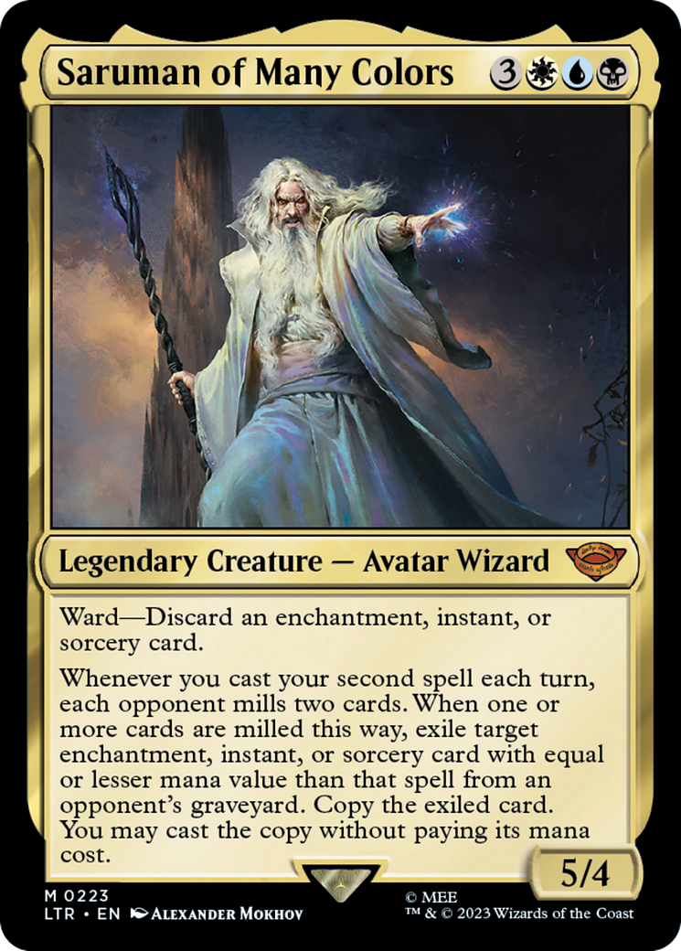 Saruman of Many Colors (LTR) #223 [EN/N]