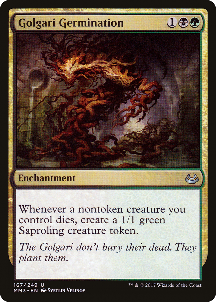 Golgari Germination (MM3) #167 [EN/N]