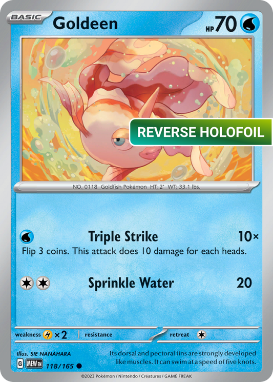 Goldeen (MEW) #118 [EN/R] s/o