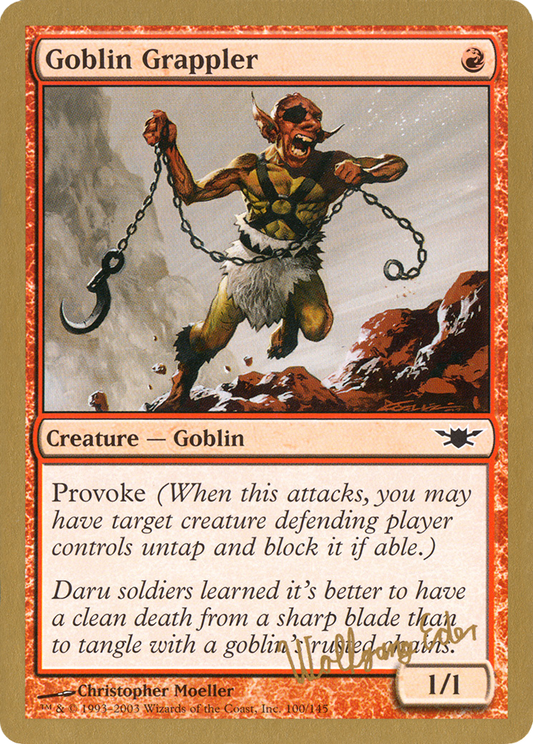 Goblin Grappler (WC03) #we100 [EN/N] s/o