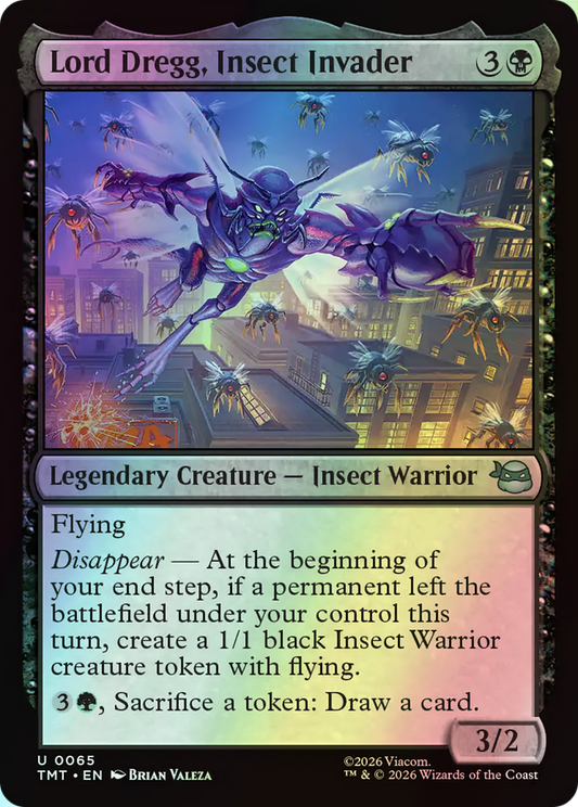 Lord Dregg, Insect Invader (TMT) #65 [EN/F]