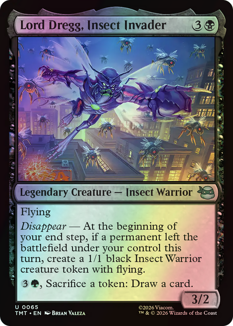 Lord Dregg, Insect Invader (TMT) #65 [EN/F]